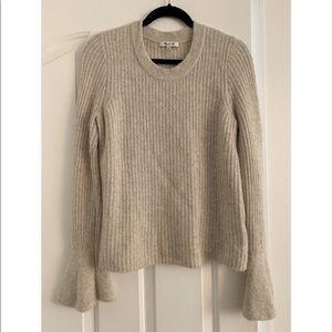 Madewell Bell Sleeve Sweater | Size Medium